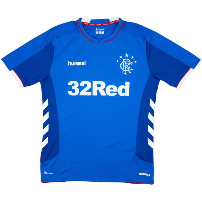 2018-19 Rangers Home Shirt - 10/10 - (L)