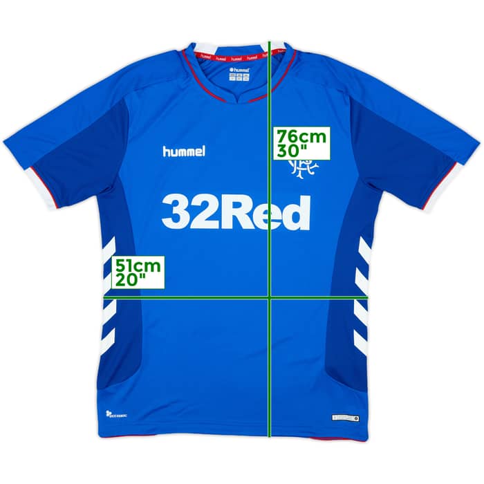 2018-19 Rangers Home Shirt - 10/10 - (L)
