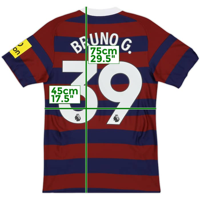 2024-25 Newcastle Awau Shirt Bruno G. #39 - 10/10 - (S)