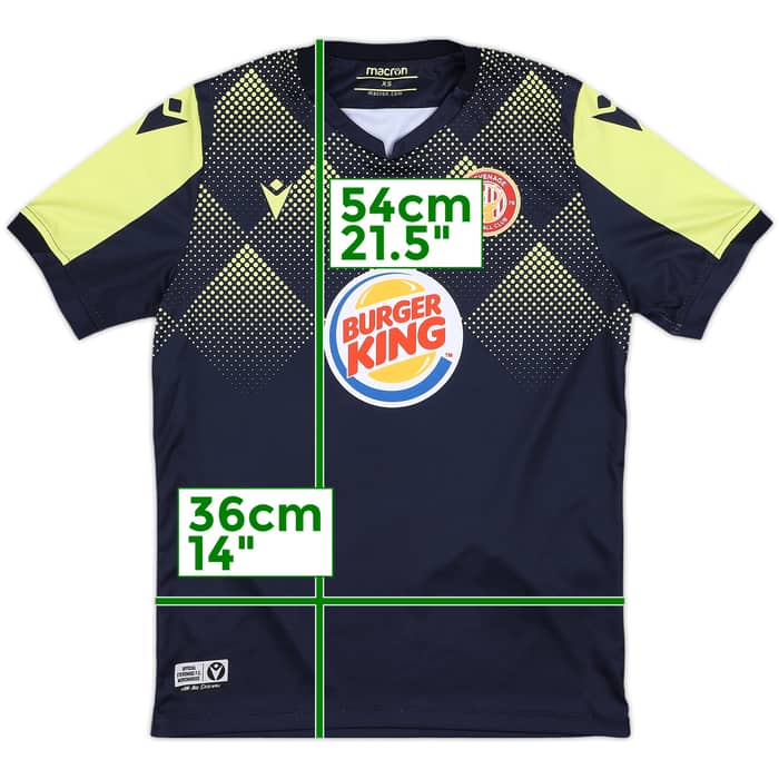2020-21 Stevenage Away Shirt - 9/10 - (XS)