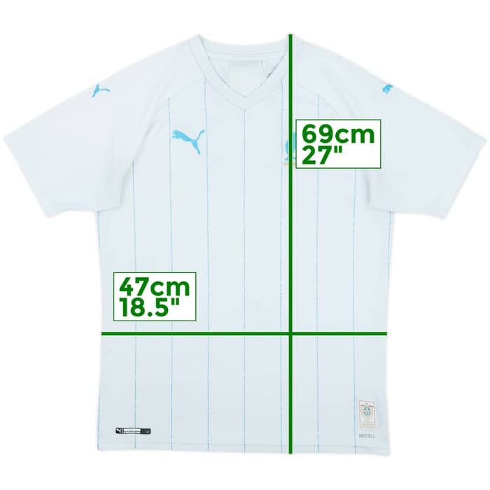 2019-20 Olympique Marseille Home Shirt - 4/10 - (M)