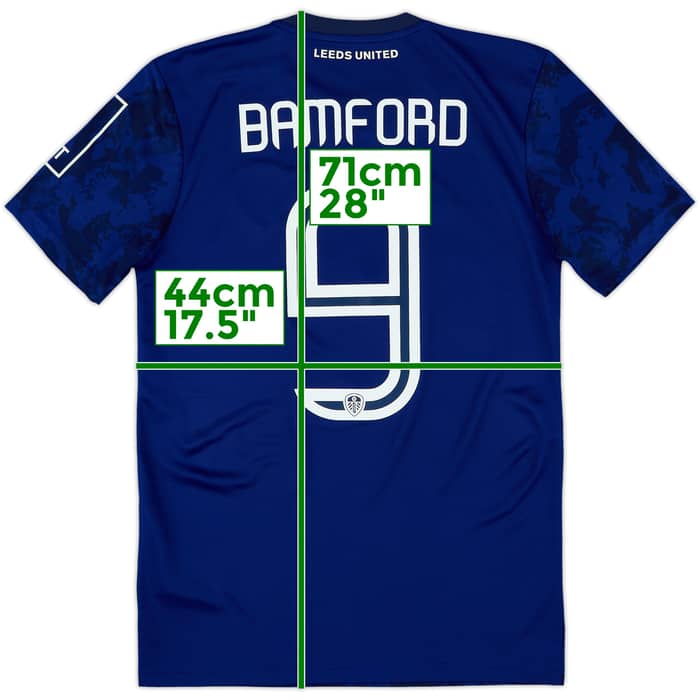 2021-22 Leeds United Away Shirt Bamford #9 - 8/10 - (XS)