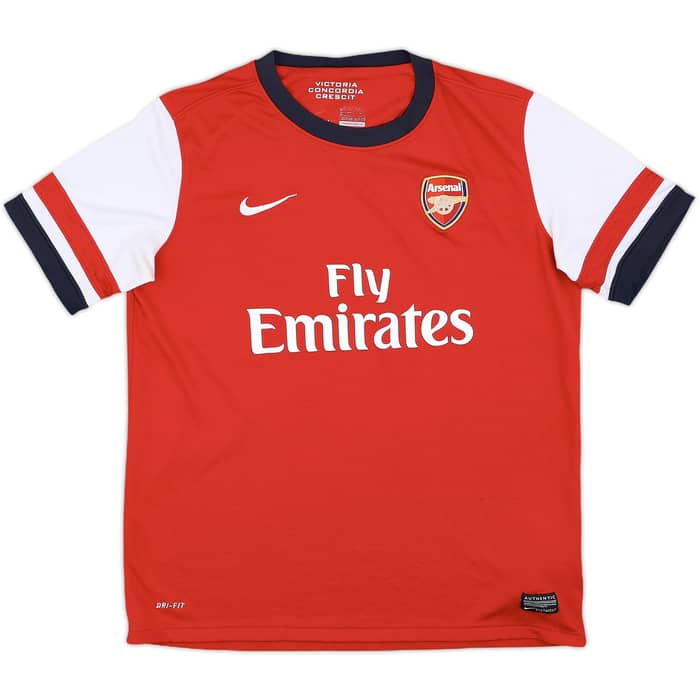 2012-14 Arsenal Home Shirt - 9/10 - (XL.Boys)
