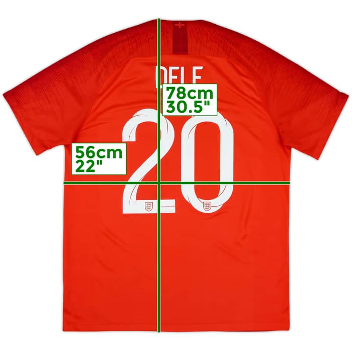2018-19 England Away Shirt Dele #20 - 9/10 - (L)