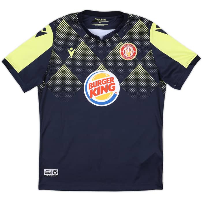 2020-21 Stevenage Away Shirt - 9/10 - (XS)