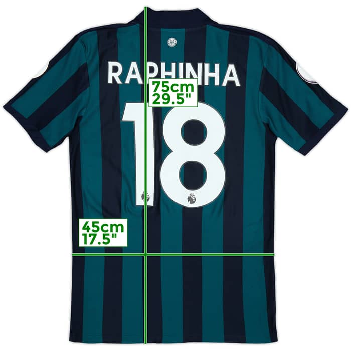 2020-21 Leeds United Away Shirt Raphinha #18 - 7/10 - (S)