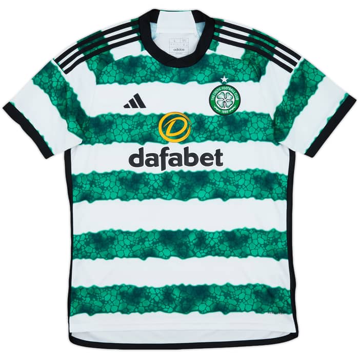 2023-24 Celtic Home Shirt - 8/10 - (L)