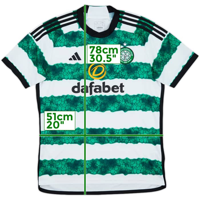 2023-24 Celtic Home Shirt - 8/10 - (L)