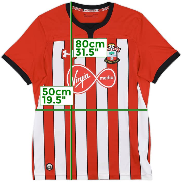 2018-19 Southampton Home Shirt - 7/10 - (L)