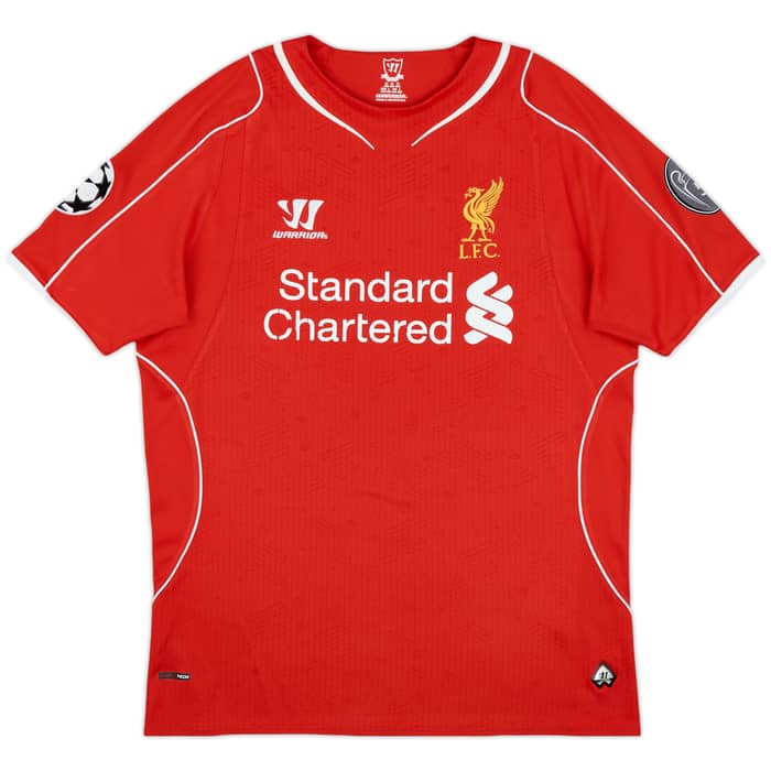 2014-15 Liverpool Home Shirt - 7/10 - (M)