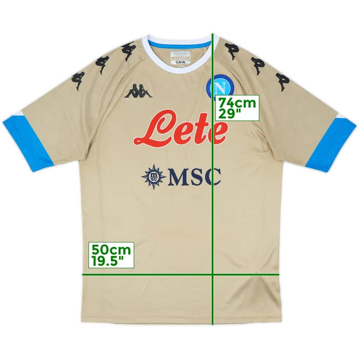 2020-21 Napoli S/S GK Shirt - 9/10 - (L)