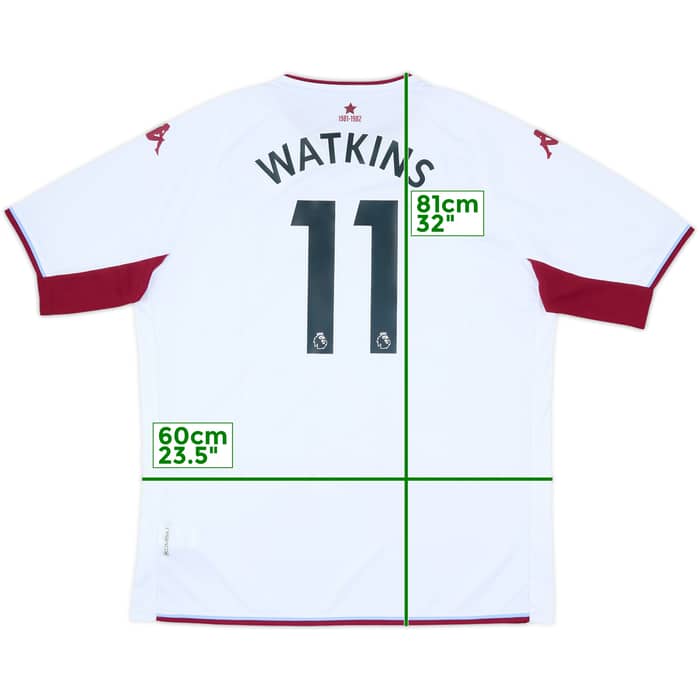 2021-22 Aston Villa Away Shirt Watkins #11 - 8/10 - (XXL)