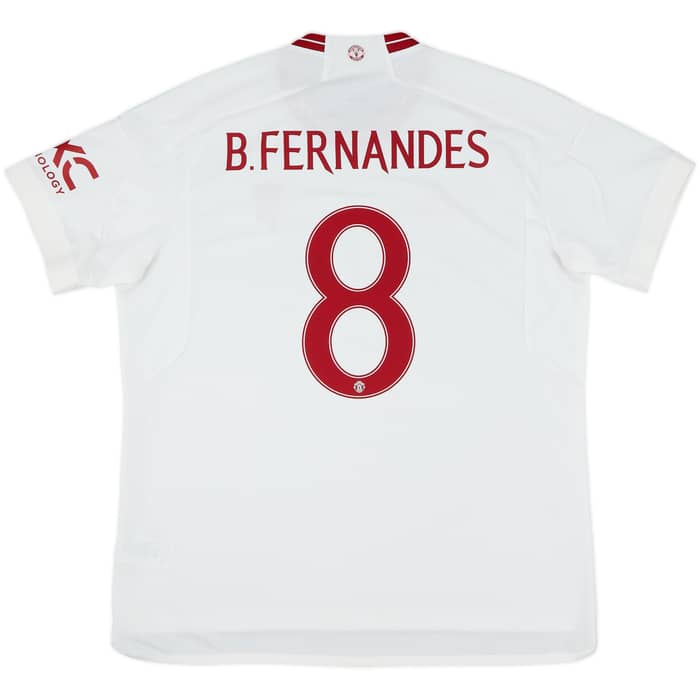 2023-24 Manchester United Third Shirt B.Fernandes #8 - 9/10 - (XL)
