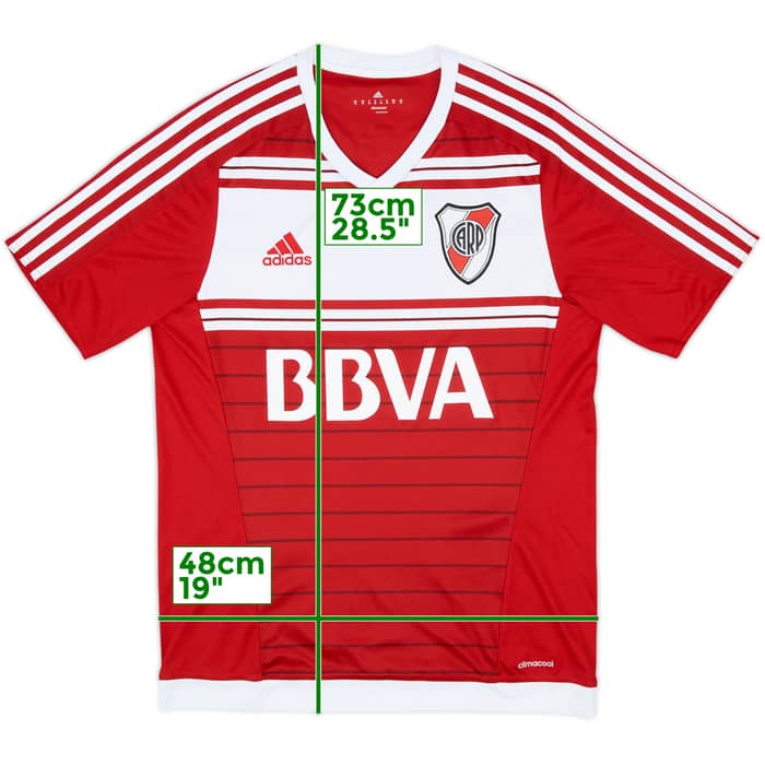 2016-17 River Plate Home Shirt - 9/10 - (M)
