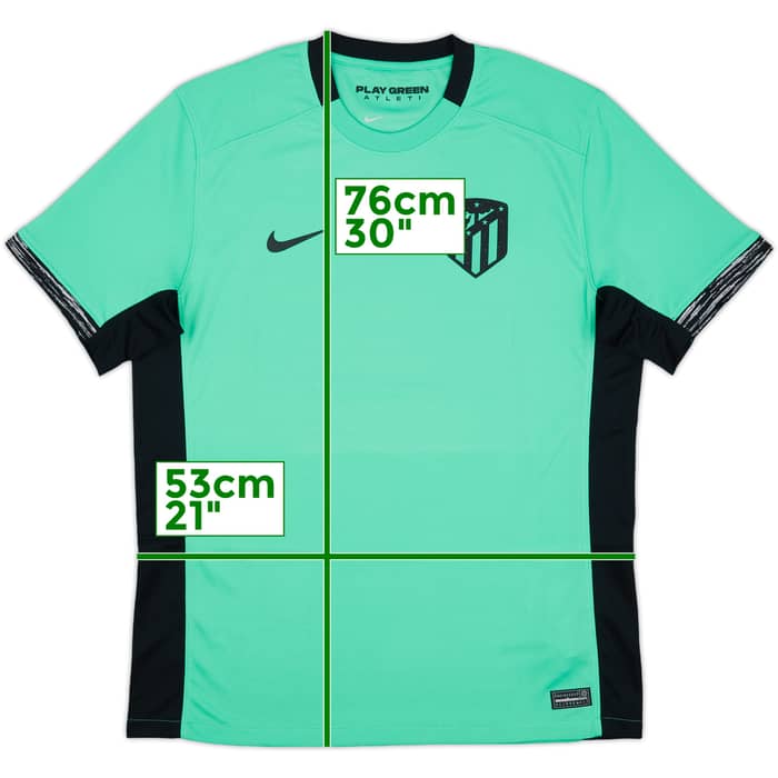 2023-24 Atletico Madrid Third Shirt - 10/10 - (L)