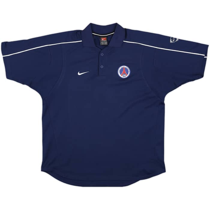 1998-99 Paris Saint-Germain Nike Polo Shirt - 7/10 - (L)