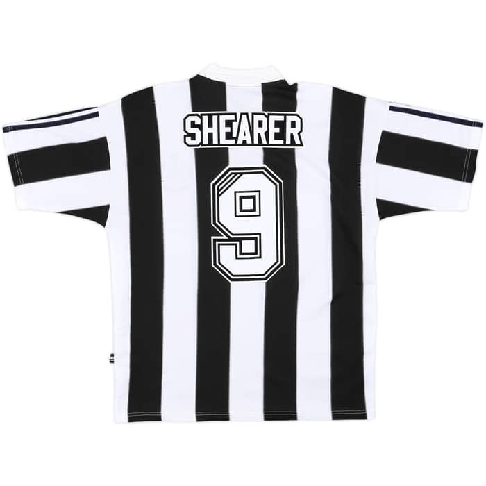 1995-97 Newcastle Home Shirt Shearer #9 - 10/10 - (L)