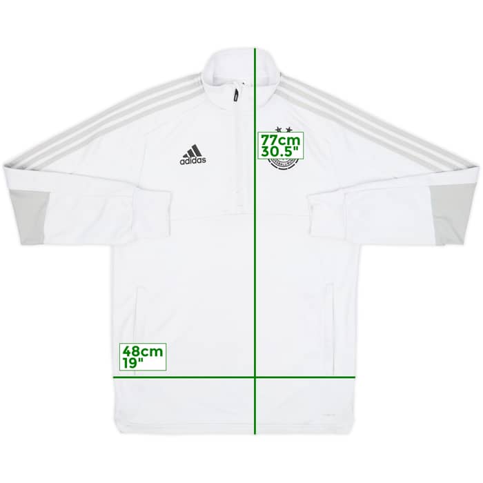 2017-18 Germany adidas 1/4 Zip Drill Top - 7/10 - (M)