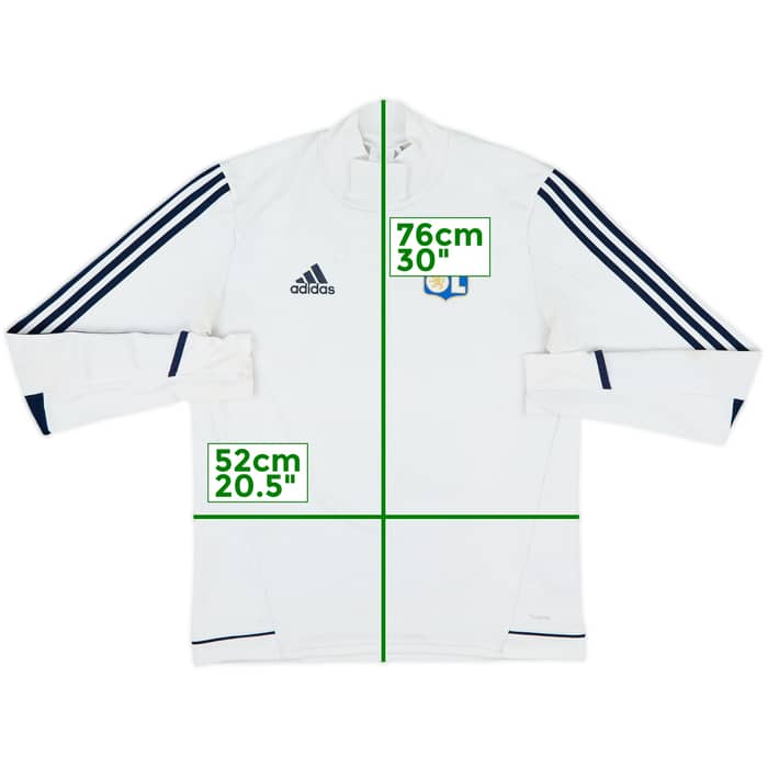 2017-18 Lyon adidas Drill Top - 6/10 - (M)