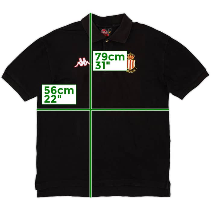2000-01 Monaco Kappa Polo Shirt - 10/10 - (XL)