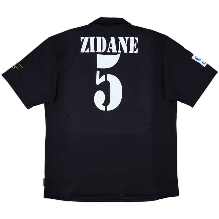 2002-03 Real Madrid Centenary Away Shirt Zidane #5 - 5/10 - (L)