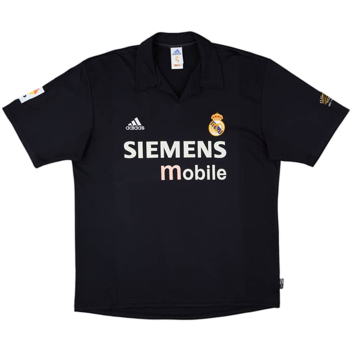 2002-03 Real Madrid Centenary Away Shirt Zidane #5 - 5/10 - (L)