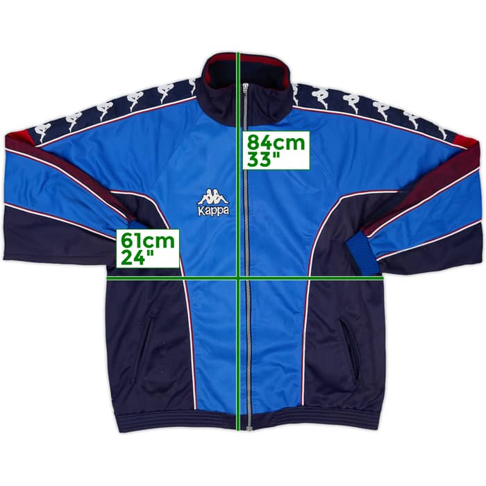 1995-97 Barcelona Kappa Track Jacket - 7/10 - (XXL)