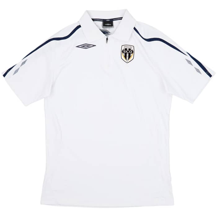 2010-11 Angers Umbro 1/4 Zip Polo Shirt - 7/10 - (M)