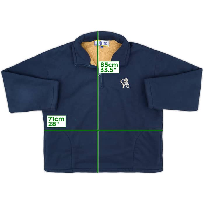 1999-03 Chelsea 1/4 Zip Fleece Jacket - 10/10 - (XXL)