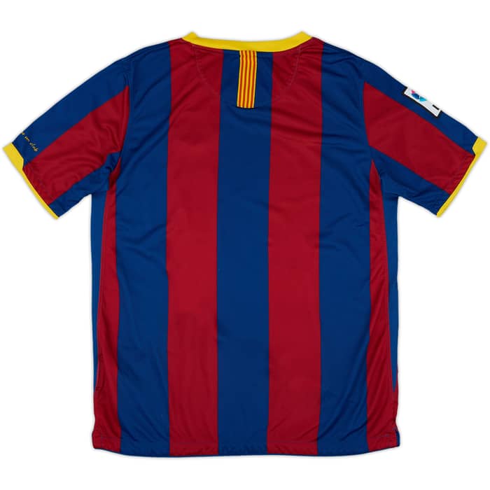 2010-11 Barcelona Home Shirt - 7/10 - (XL.Boys)