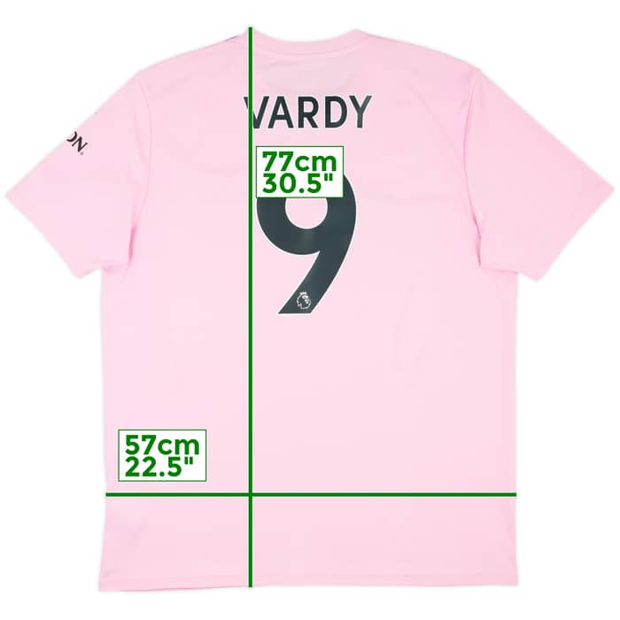 2019-20 Leicester Third Shirt Vardy #9 - 8/10 - (XL)
