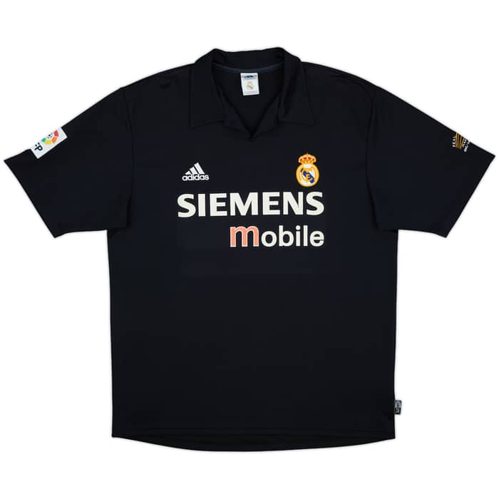 2002-03 Real Madrid Centenary Away Shirt Zidane #5 - 7/10 - (L)