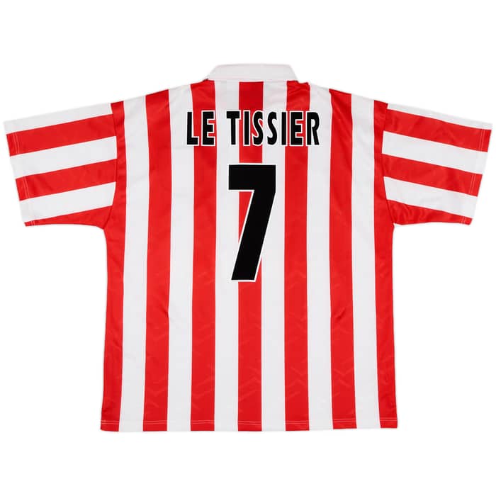 1995-97 Southampton Home Shirt Le Tissier #7 - 8/10 - (XL)