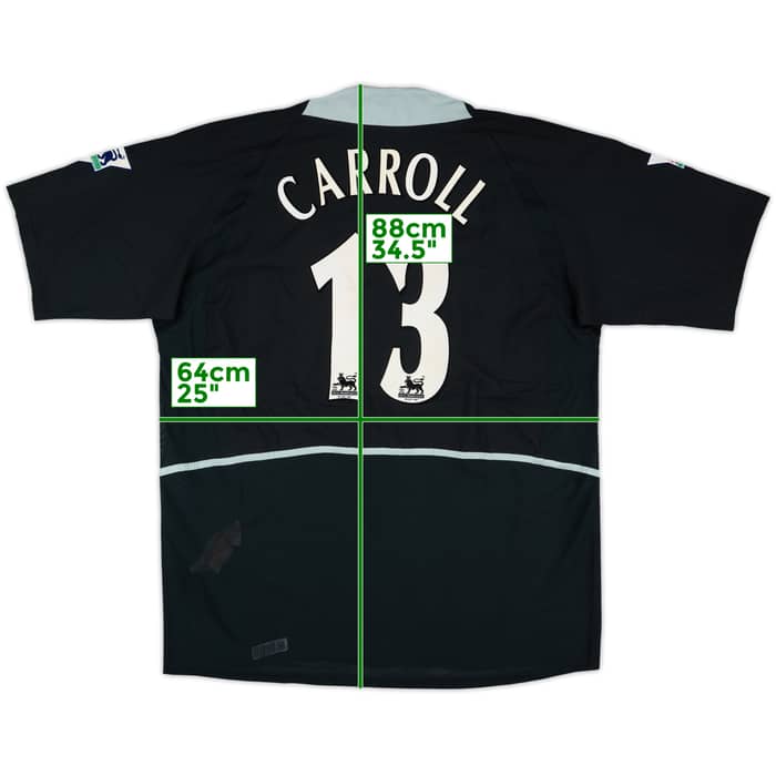 2002-04 Manchester United GK S/S Shirt Carroll #13 - 4/10 - (XXL)
