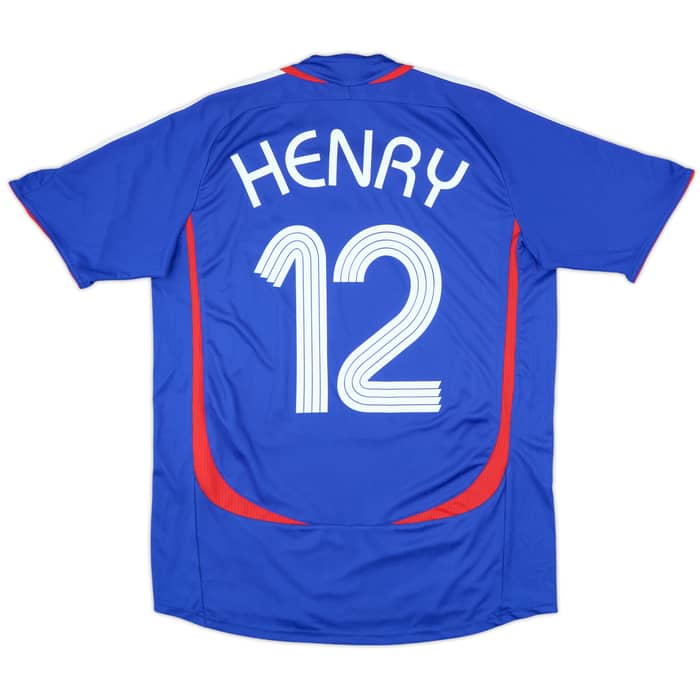 2006-07 France Home Shirt Henry #12 - 9/10 - (M)
