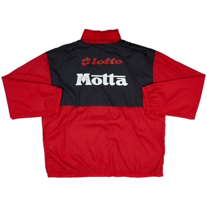 1994-95 AC Milan Lotto 1/4 Zip Training Top - 7/10 - (L)