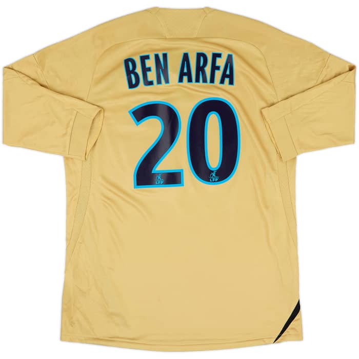 2008-09 Olympique Marseille Third Shirt Ben Arfa #20 - 7/10 - (L)