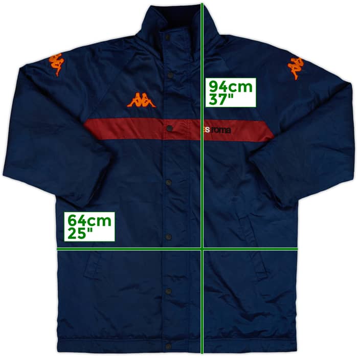2000-01 Roma Kappa Bench Coat - 8/10 - (L)