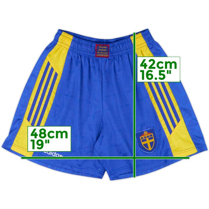1996-98 Sweden Home Shorts - 10/10 - (M)