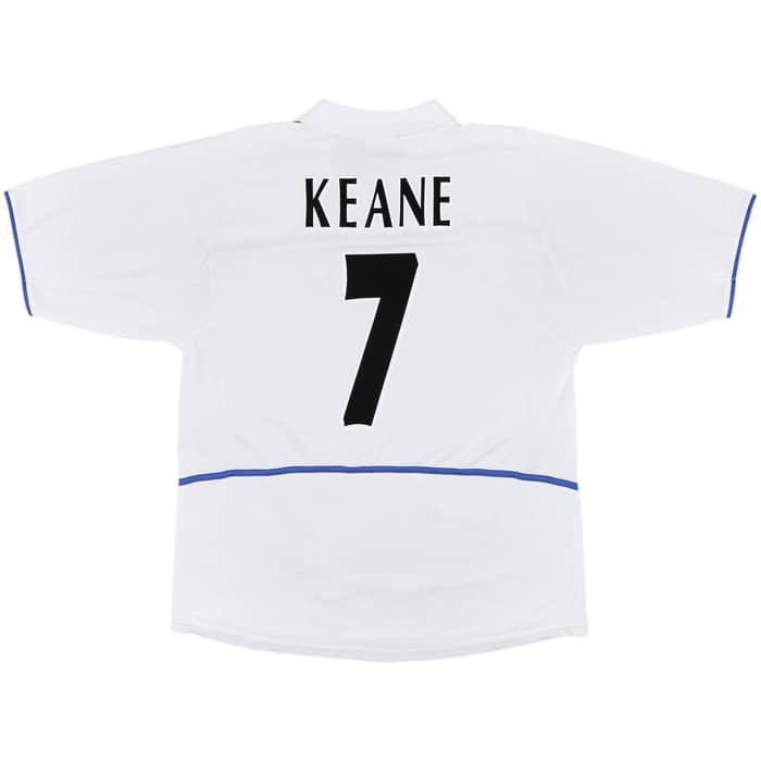 2002-03 Leeds United Home Shirt Keane #7 - 9/10 - (L)
