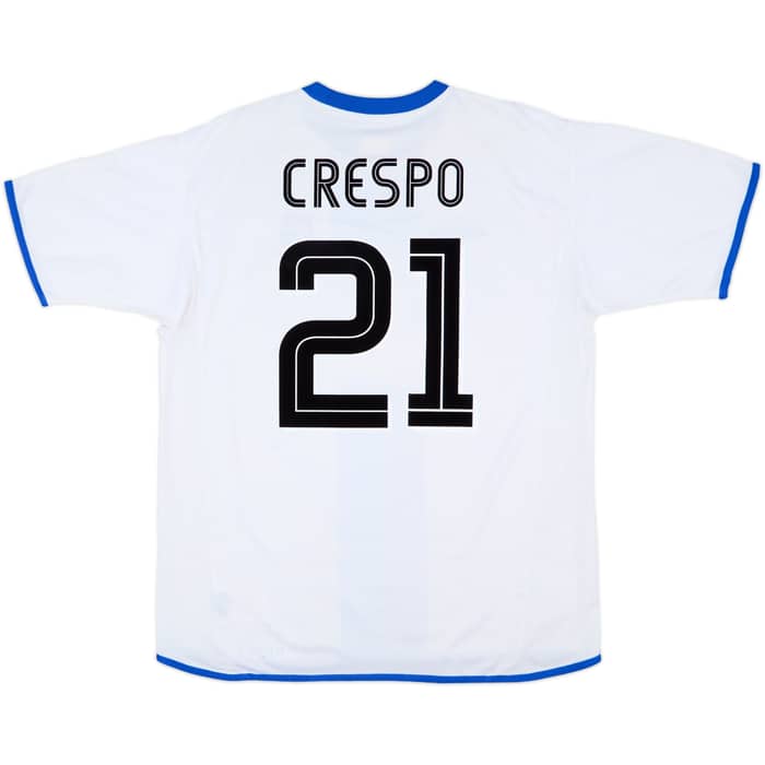 2003-05 Chelsea Away Shirt Crespo #21 - 6/10 - (L)