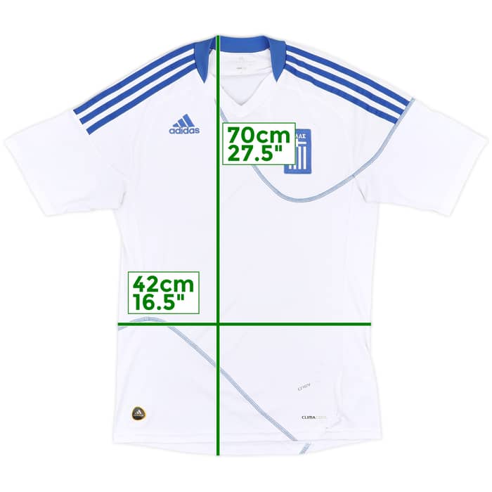 2010-11 Greece Home Shirt - 4/10 - (S)