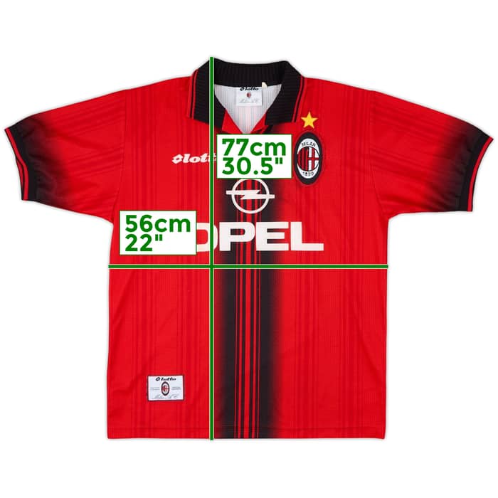 1997-98 AC Milan Fourth Shirt - 8/10 - (L)