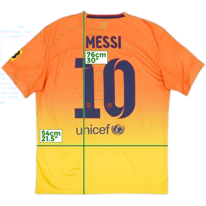 2012-13 Barcelona Away Shirt Messi #10 - 5/10 - (L)