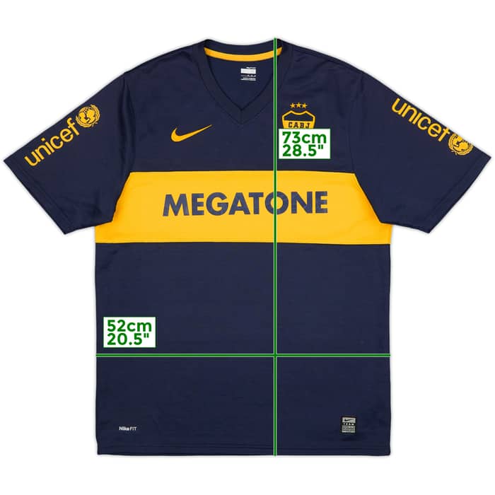 2007-08 Boca Juniors Home Shirt - 8/10 - (M)