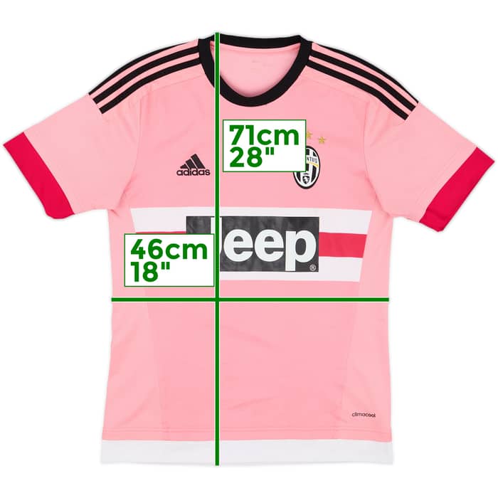 2015-16 Juventus Away Shirt - 8/10 - (S)