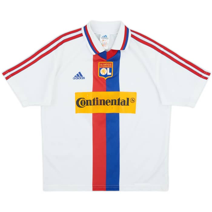 1998-00 Lyon Home Shirt - 7/10 - (M.Boys)