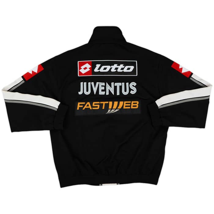 2001-02 Juventus Lotto 1/4 Zip Track Jacket - 8/10 - (M)