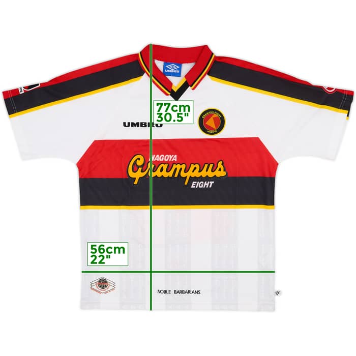 1997-98 Nagoya Grampus Eight Away Shirt - 8/10 - (L)