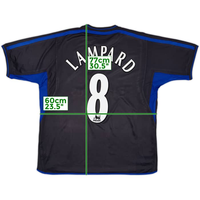 2002-04 Chelsea Away Shirt Lampard #8 - 7/10 - (XL)